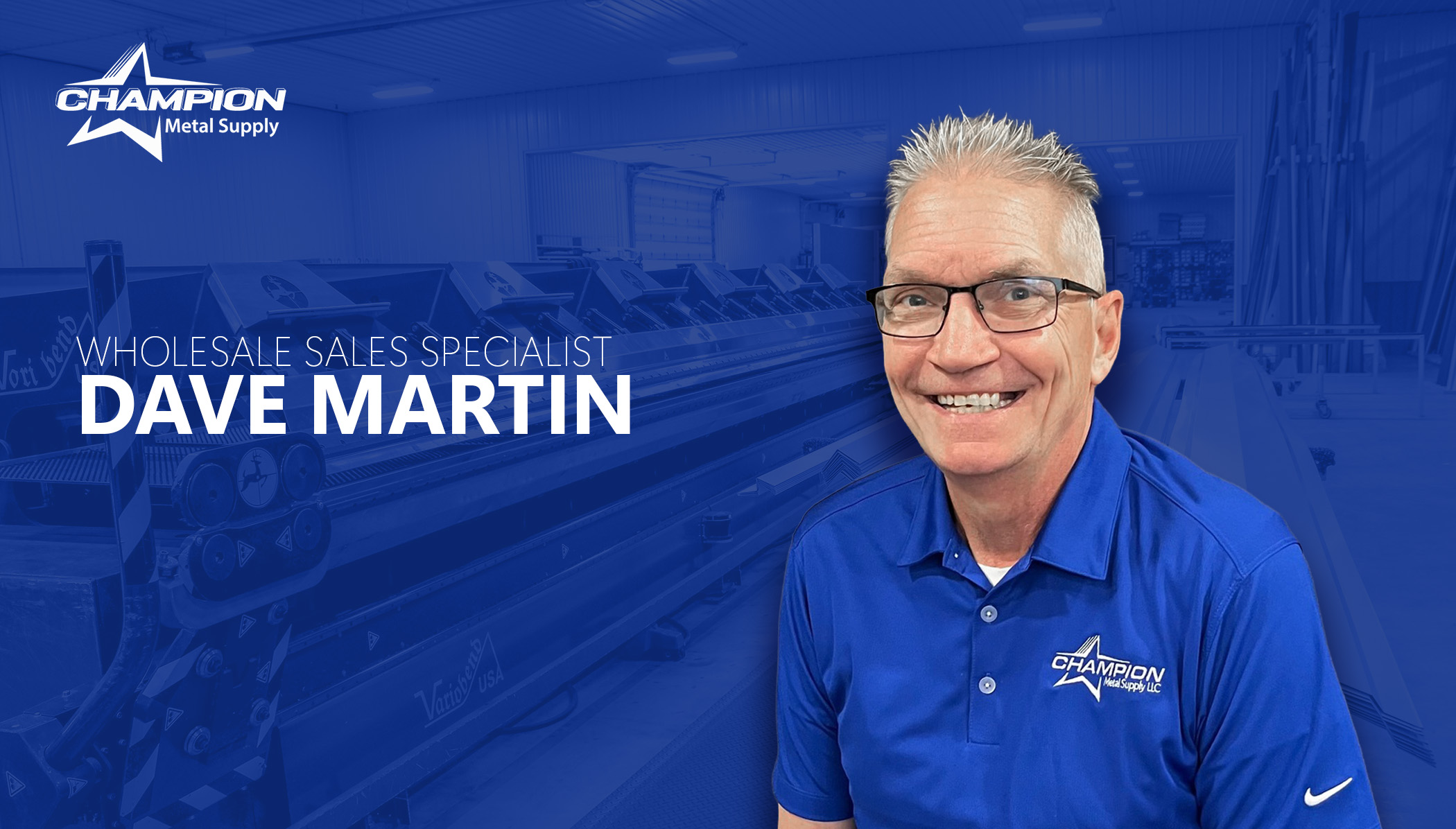 Behind the Panels: Dave Martin, Wholesale Specialist